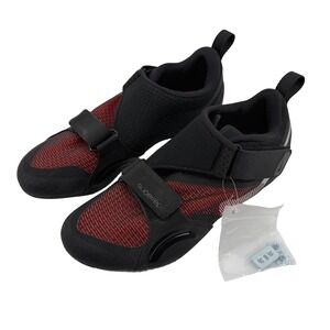 Nike SuperRep Cycle Shoe Black Hyper Crimson Red Women 11 CJ0775-008 Bike NWOB